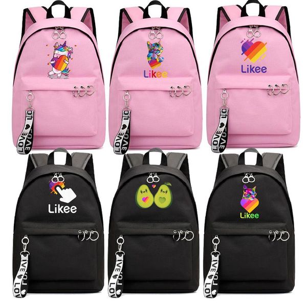 backpack trendy russia style likee students canvas bookbag video mochila women rucksack boy girl cartoon cat school bag
backpack trendy russia style likee students canvas bookbag video mochila women rucksack boy girl cartoon cat school bag