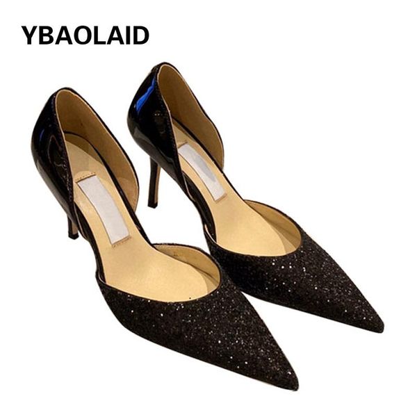 dress shoes shiny sequined genuine leather pointed stiletto pumps 2021 french blingbling wedding bridesmaid high heel single, Black
dress shoes shiny sequined genuine leather pointed stiletto pumps 2021 french blingbling wedding bridesmaid high heel single, Black