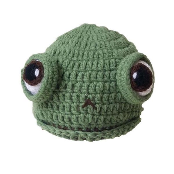 berets cute frog hat for kids knitted crochet beanie hats winter autumn cartoon animals cap cosplay costume prop party po props, Blue;gray
berets cute frog hat for kids knitted crochet beanie hats winter autumn cartoon animals cap cosplay costume prop party po props, Blue;gray