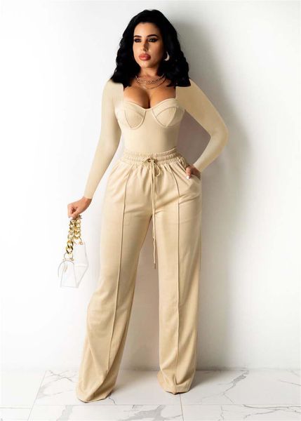 women's two piece pants rmsfe 2022 ladies spring and autumn fashion long sleeve square collar temperament leisure solid color set, White
women's two piece pants rmsfe 2022 ladies spring and autumn fashion long sleeve square collar temperament leisure solid color set, White
