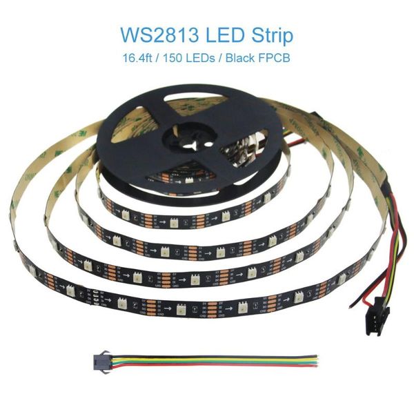 strips 16.4ft 150 pixels ws2813 upgraded ws2812b individually addressable programmable rgb led strip light signal break-point jk811
strips 16.4ft 150 pixels ws2813 upgraded ws2812b individually addressable programmable rgb led strip light signal break-point jk811