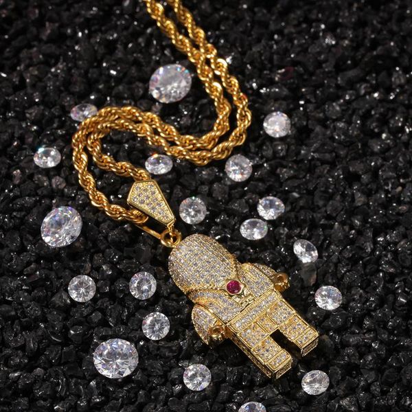charms shiny crystal astronaut pendant necklace jewelry hip hop universe spaceman robot chain men, Bronze;silver
charms shiny crystal astronaut pendant necklace jewelry hip hop universe spaceman robot chain men, Bronze;silver