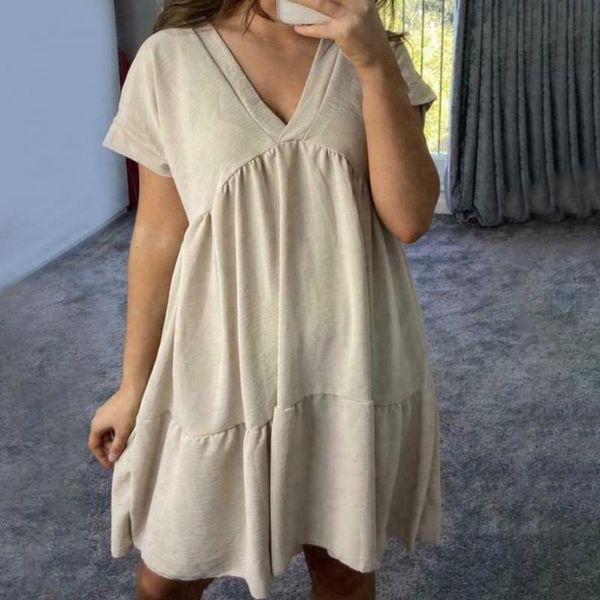 casual dresses 2021 summer women vest dress cotton v neck sleeveless solid midi stitching large swing loose sundress vestidos 2xl, Black;gray
casual dresses 2021 summer women vest dress cotton v neck sleeveless solid midi stitching large swing loose sundress vestidos 2xl, Black;gray