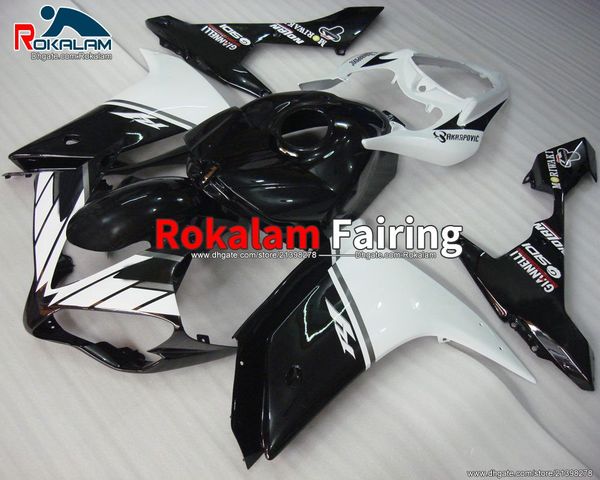 black white bodyworks for yamaha yzf-r1 yzf r1 2007 2008 fairings yzf1000 r1 07 08 hull (injection molding)
black white bodyworks for yamaha yzf-r1 yzf r1 2007 2008 fairings yzf1000 r1 07 08 hull (injection molding)