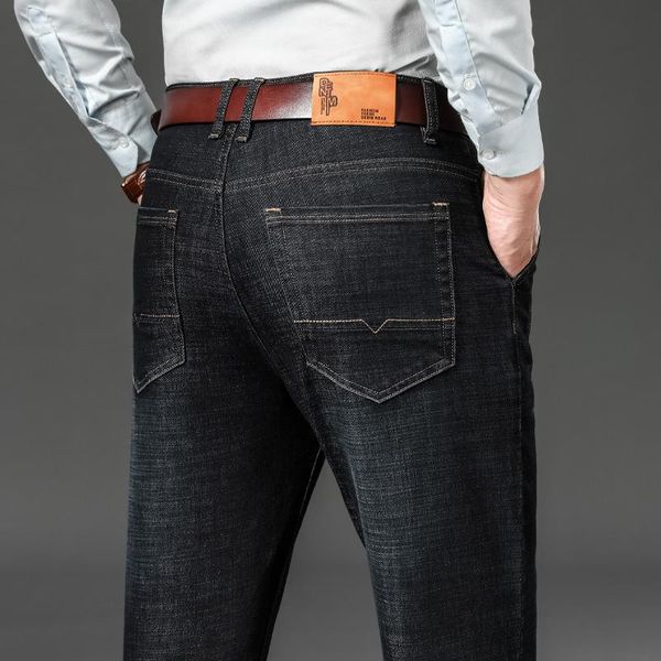 men's jeans loose business stretch 2021 autumn and winter regular fit denim trousers male spring summer brand casual pants, Blue
men's jeans loose business stretch 2021 autumn and winter regular fit denim trousers male spring summer brand casual pants, Blue