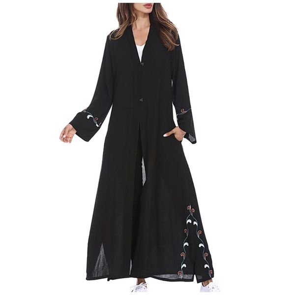 casual dresses dubai muslim women comfortable unique robe dress personality loose long sleeve festival cardigan maxi ramadan, Black;gray
casual dresses dubai muslim women comfortable unique robe dress personality loose long sleeve festival cardigan maxi ramadan, Black;gray