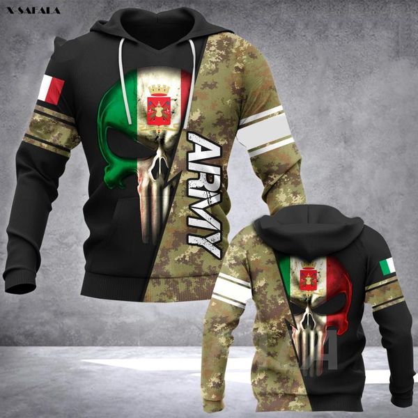 men's hoodies & sweatshirts italian army soldier skull 3d printed hoodie man female zipper pullover sweatshirt hooded jersey streetwear, Black
men's hoodies & sweatshirts italian army soldier skull 3d printed hoodie man female zipper pullover sweatshirt hooded jersey streetwear, Black
