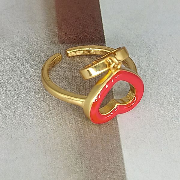 design jewelry new red love letter women's ring style exquisite brass material girls fashion, Silver
design jewelry new red love letter women's ring style exquisite brass material girls fashion, Silver