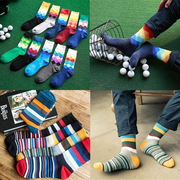 men's socks 3/2/1pair compression classic men gentleman colorful print long business dress cotton for male, Black
men's socks 3/2/1pair compression classic men gentleman colorful print long business dress cotton for male, Black