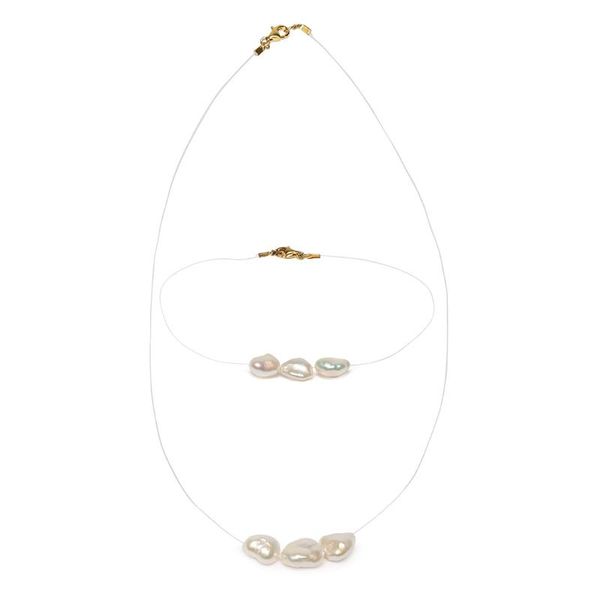 boho collares colar kolye simples transparent wire freshwater baroque pearl volitare keshi-pearl floating necklace women chokers, Golden;silver
boho collares colar kolye simples transparent wire freshwater baroque pearl volitare keshi-pearl floating necklace women chokers, Golden;silver