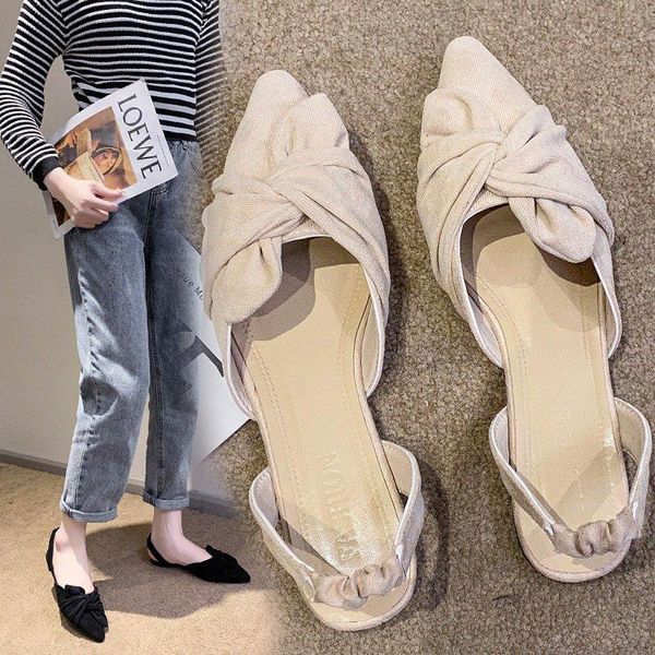 sandals point-toe fashion ladies sandal outdoor casual party mueller suede comfortable shoes, Black
sandals point-toe fashion ladies sandal outdoor casual party mueller suede comfortable shoes, Black