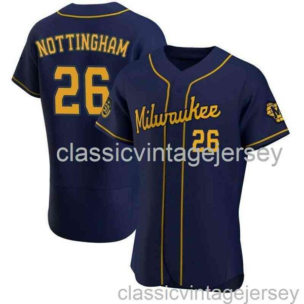 jacob nottingham #26 baseball jersey xs-6xl stitched men women youth baseball jersey, Black
jacob nottingham #26 baseball jersey xs-6xl stitched men women youth baseball jersey, Black