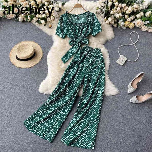 women summer chic korean suit o neck chiffon short +high waist wide leg split long pants two piece set 210727, White
women summer chic korean suit o neck chiffon short +high waist wide leg split long pants two piece set 210727, White
