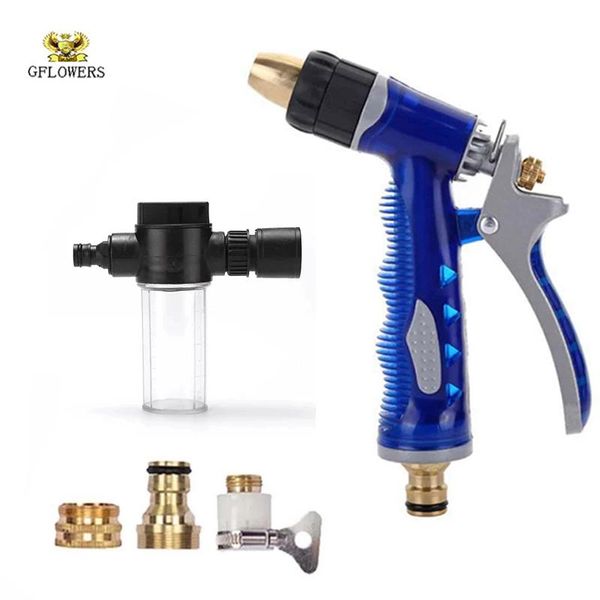 watering equipments high pressure car wash water gun all copper sea blue household garden brush flower spray
watering equipments high pressure car wash water gun all copper sea blue household garden brush flower spray