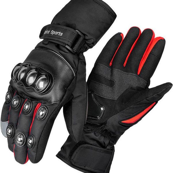 cycling gloves winter motorcycle gloves/stainless steel/riding waterproof/men/women/thick fleece for warmth/long fingers/touch screen anti-d, Black
cycling gloves winter motorcycle gloves/stainless steel/riding waterproof/men/women/thick fleece for warmth/long fingers/touch screen anti-d, Black