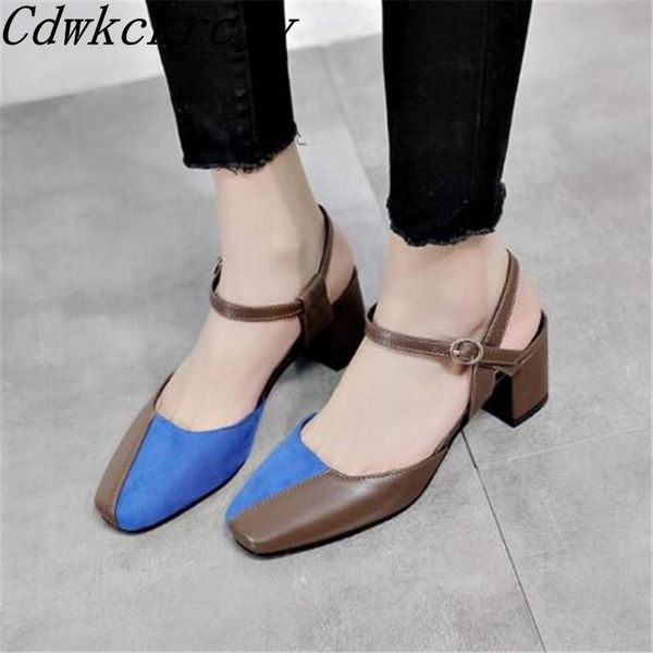 spring and autumn pattern fashion square head blue patchwork high-heeled women shoes simplicity temperament high-heeledshoes dress, Black
spring and autumn pattern fashion square head blue patchwork high-heeled women shoes simplicity temperament high-heeledshoes dress, Black