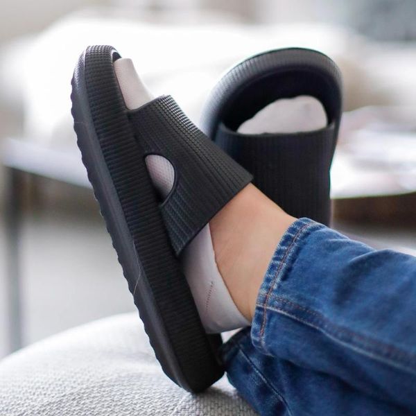 summer trend indoor women slippers solid eva soft sole thick platform cozy non slip bathroom slides casual ladies shoes, Black
summer trend indoor women slippers solid eva soft sole thick platform cozy non slip bathroom slides casual ladies shoes, Black