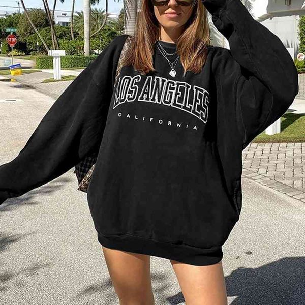 rainbowwaves letters printed black crewneck sweatshirt women winter oversized cool girls casual streetwear fashion hoodies
rainbowwaves letters printed black crewneck sweatshirt women winter oversized cool girls casual streetwear fashion hoodies
