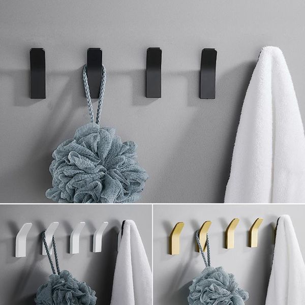 1pc self-adhesive clothes bag hanger hooks for hanging kitchen storage towel bathroom modern wall hook bath accessories & rails
1pc self-adhesive clothes bag hanger hooks for hanging kitchen storage towel bathroom modern wall hook bath accessories & rails