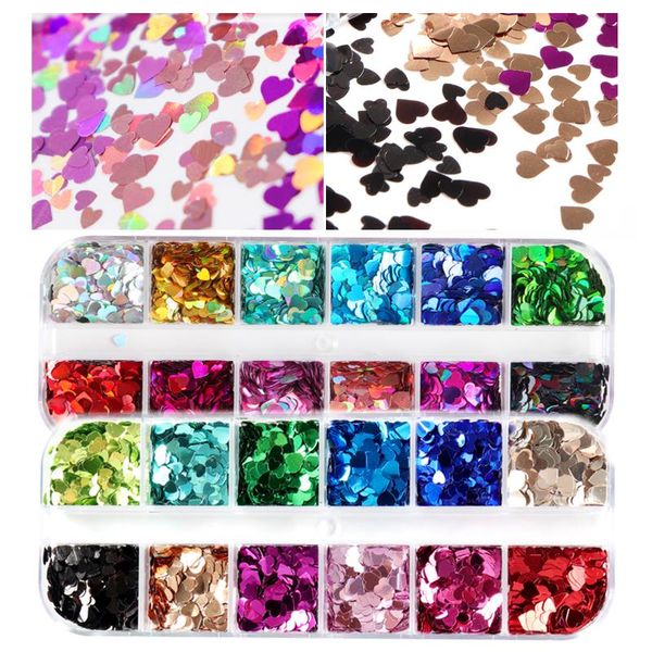 nail art decorations 2pcs holographic sweet heart laser sequins valentine's red love flakes glitter kit professional for supplies rk390, Silver;gold
nail art decorations 2pcs holographic sweet heart laser sequins valentine's red love flakes glitter kit professional for supplies rk390, Silver;gold