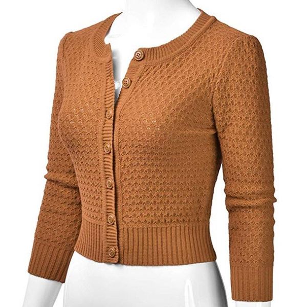 women's jackets women spring 2021 female knit cardigan sweater coat short a little shawl knitted jacket 22 colors, Black;brown
women's jackets women spring 2021 female knit cardigan sweater coat short a little shawl knitted jacket 22 colors, Black;brown