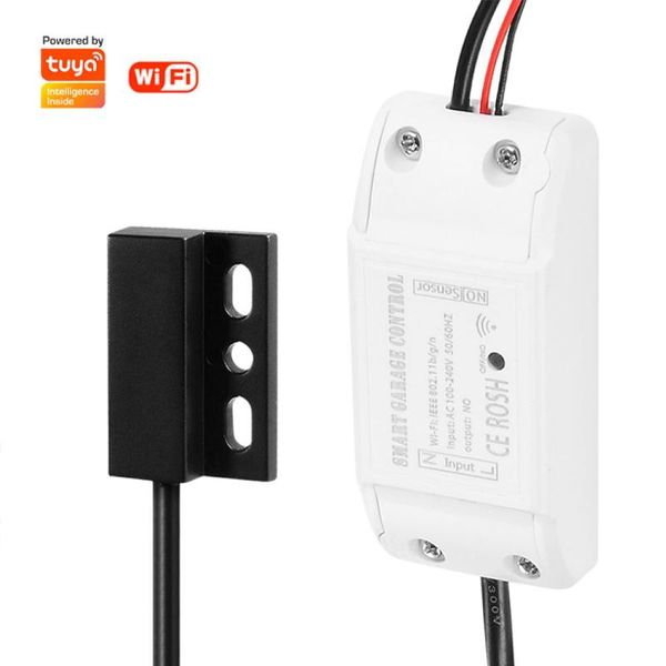smart home control wifi switch garage door opener controller work with alexa google and ifsmart life/tuya app
smart home control wifi switch garage door opener controller work with alexa google and ifsmart life/tuya app