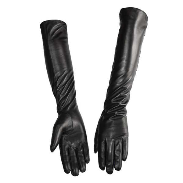 five fingers gloves bickmods women fashion long genuine leather sheepskin velvet lining black button style keep warm in autumn and winter, Blue;gray
five fingers gloves bickmods women fashion long genuine leather sheepskin velvet lining black button style keep warm in autumn and winter, Blue;gray