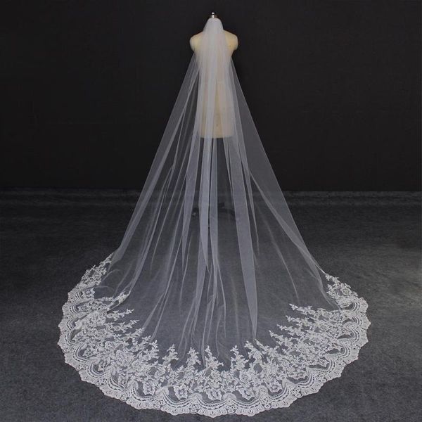 bridal veils cathedral 3 meters wedding veil with comb lace long one layer 3m for bride accessories, Black
bridal veils cathedral 3 meters wedding veil with comb lace long one layer 3m for bride accessories, Black