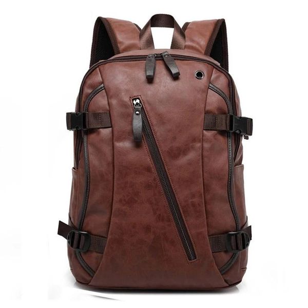 backpack fashionable leather schoolbag for middle school students retro lapmen's casual business travel bags street
backpack fashionable leather schoolbag for middle school students retro lapmen's casual business travel bags street