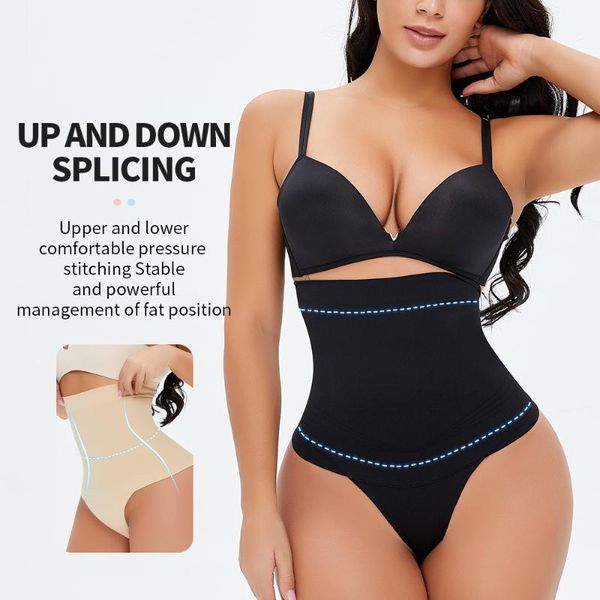 women's shapers high waisted slimming underwear waist trainer to wear under dress women seamless thong tummy control panties, Black;white
women's shapers high waisted slimming underwear waist trainer to wear under dress women seamless thong tummy control panties, Black;white