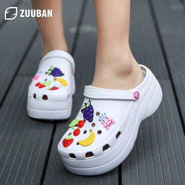 sandals women fashion high heels platform shoes summer garden cartoon fruit slippers outdoor beach sandalias mujer, Black
sandals women fashion high heels platform shoes summer garden cartoon fruit slippers outdoor beach sandalias mujer, Black