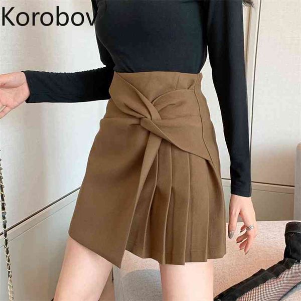 korobov women streetwear bow skirts new autumn a-line irregular faldas mujer preppy style korean ol fashion skirt 210430, Black
korobov women streetwear bow skirts new autumn a-line irregular faldas mujer preppy style korean ol fashion skirt 210430, Black
