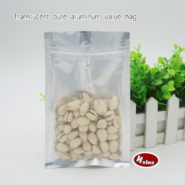 storage bags translucent pure aluminum self-styled bag/ food packaging/ cosmetics, mask packaging. spot 100/ package
storage bags translucent pure aluminum self-styled bag/ food packaging/ cosmetics, mask packaging. spot 100/ package