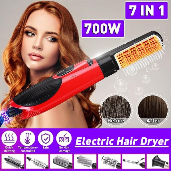 7-in-1 rotating electric hair straightener brush curler dryer air comb negative ion styler brushes
7-in-1 rotating electric hair straightener brush curler dryer air comb negative ion styler brushes