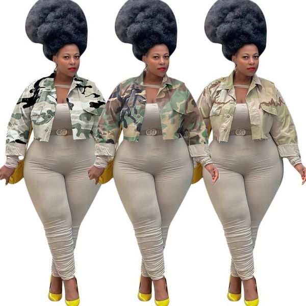 plus size t-shirt camouflage printed jacket for women 4xl 3xl vintage retro casual long sleeve coats outwear streetwear, Black
plus size t-shirt camouflage printed jacket for women 4xl 3xl vintage retro casual long sleeve coats outwear streetwear, Black