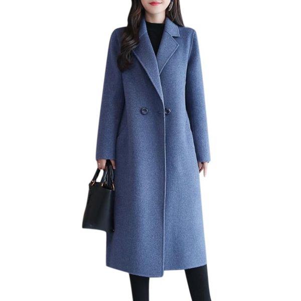 solid color women blends coats korean turn dowen collar mid-length outwear wools elegant office lady outerwear winter women's wool &, Black
solid color women blends coats korean turn dowen collar mid-length outwear wools elegant office lady outerwear winter women's wool &, Black