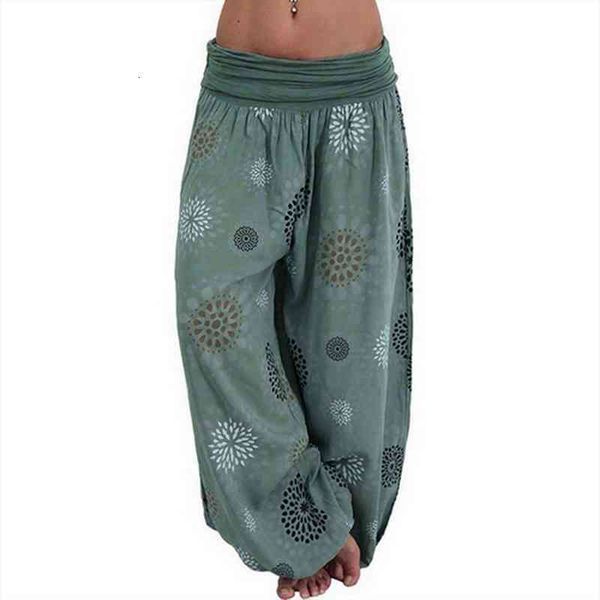 muyogrt summer beach bohemian pants women high waist pants plus size vintage loose print bloomers floral trousers women, Black;white
muyogrt summer beach bohemian pants women high waist pants plus size vintage loose print bloomers floral trousers women, Black;white