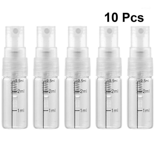 storage bottles & jars 10 pcs 2.5ml scale spray bottle glass small empty perfume liquid dispenser for make and skin care use (white)
storage bottles & jars 10 pcs 2.5ml scale spray bottle glass small empty perfume liquid dispenser for make and skin care use (white)