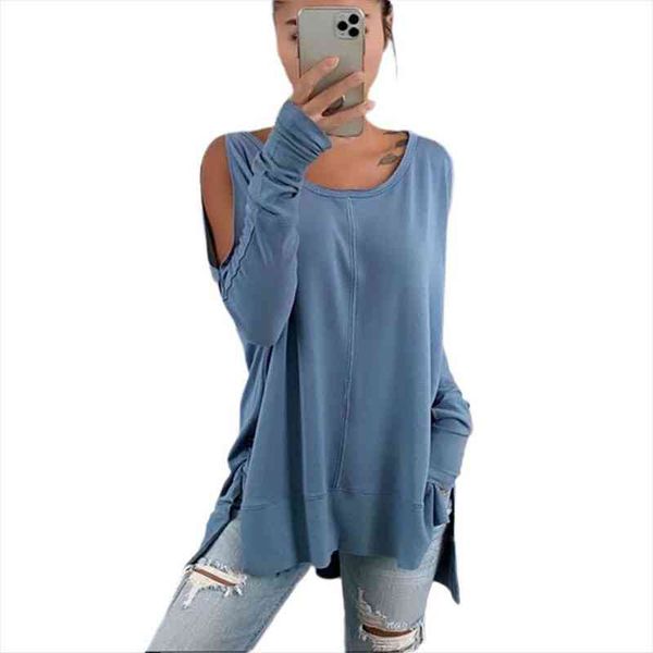 sweatshirt women blouse o neck long sleeve cold shoulder irregular hem loose blouse sweatshirt blusas mujer de moda, Black
sweatshirt women blouse o neck long sleeve cold shoulder irregular hem loose blouse sweatshirt blusas mujer de moda, Black
