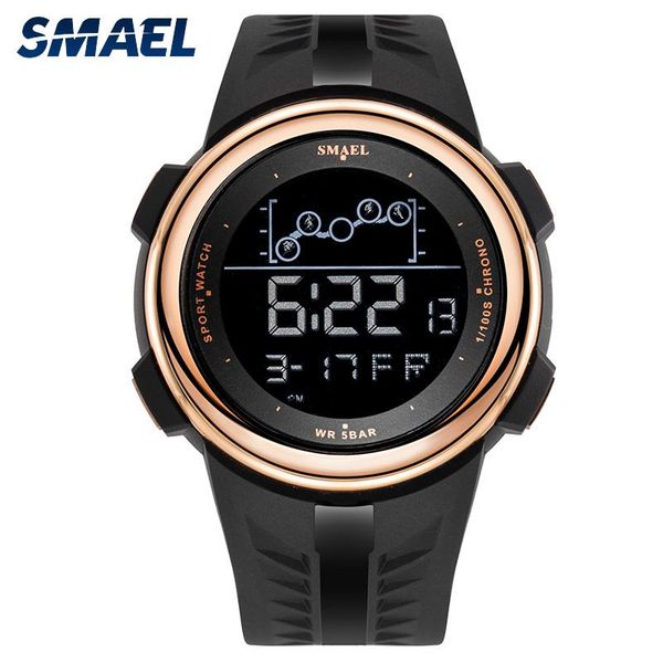 wristwatches smael fashion digital watch men 2021 casual outdoor sport for waterproof 50m swimming chronograph wristwatch 1703, Slivery;brown
wristwatches smael fashion digital watch men 2021 casual outdoor sport for waterproof 50m swimming chronograph wristwatch 1703, Slivery;brown