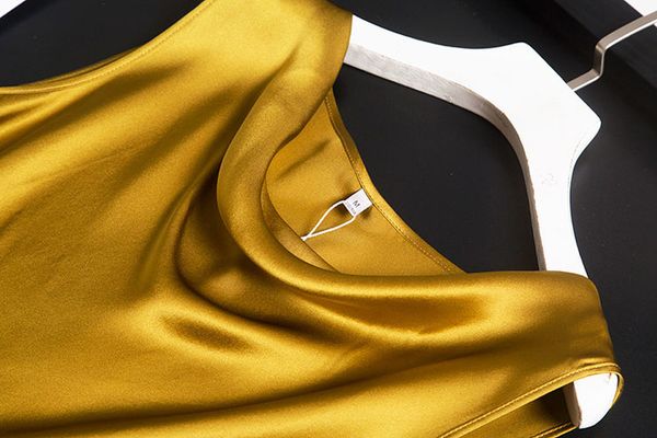 camis 2021 spring summer silk vest for women with pure color swing collar and versatile sleeveless satin, White
camis 2021 spring summer silk vest for women with pure color swing collar and versatile sleeveless satin, White