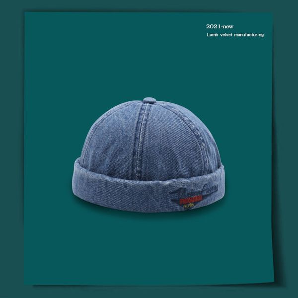 high street fengshui wash cowboy letter melon cap men women street landlord hat yuppie hat beret fashion, Blue;gray
high street fengshui wash cowboy letter melon cap men women street landlord hat yuppie hat beret fashion, Blue;gray