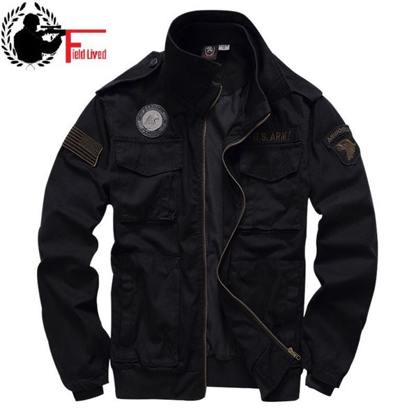 tactical jacket men's 101 airborne military uniform army style winter flight ma1 coat american military clothing male green 210518, Black;brown
tactical jacket men's 101 airborne military uniform army style winter flight ma1 coat american military clothing male green 210518, Black;brown
