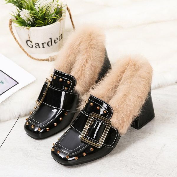dress shoes women pumps 2021 solid fashion winter warm black female furry high heels square-toe thick heel womans heeled
dress shoes women pumps 2021 solid fashion winter warm black female furry high heels square-toe thick heel womans heeled