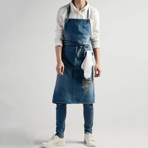 korean apron, 100% cotton washed bib woman kitchen antifouling smock oversleeves, denim baking aprons
korean apron, 100% cotton washed bib woman kitchen antifouling smock oversleeves, denim baking aprons