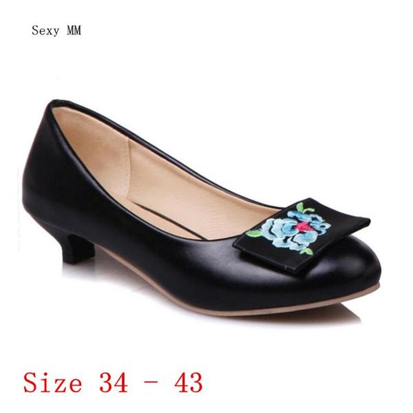 dress shoes summer low med high heel women pumps mary janes heels kitten plus size 34 - 40 41 42 43, Black
dress shoes summer low med high heel women pumps mary janes heels kitten plus size 34 - 40 41 42 43, Black