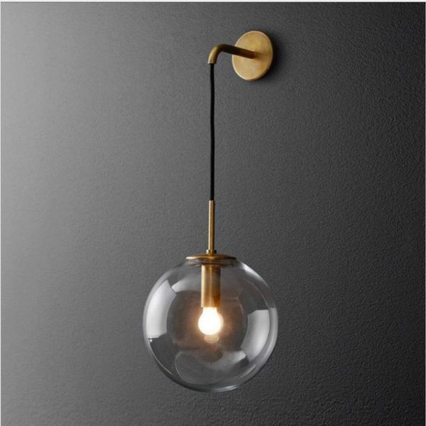 loft light gooseneck crystal luminaria bed wall lamp rope mirror bedroom bedside dining room aisle lamps