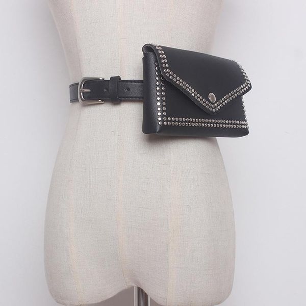 waist bags rivet belt women fanny pack female casual black pu leather travel punk bag purse ladies money phone pouch 530
waist bags rivet belt women fanny pack female casual black pu leather travel punk bag purse ladies money phone pouch 530