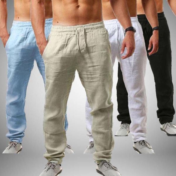 men's pants natural linen comfortable beach anti-uv casual elastic waist trousers size xs-3xl, Black
men's pants natural linen comfortable beach anti-uv casual elastic waist trousers size xs-3xl, Black