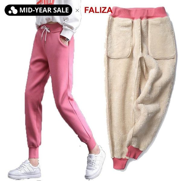 women's pants & capris winter warm harem women stretch soft fleece trousers female causal sweatpants joggers woman wp003, Black;white
women's pants & capris winter warm harem women stretch soft fleece trousers female causal sweatpants joggers woman wp003, Black;white